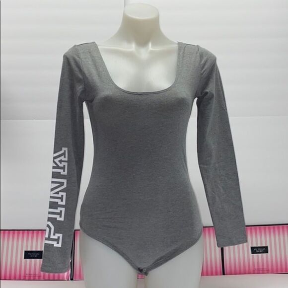 NWT VICTORIA SECRET LONG SLEEVE bodysuit - Picture 3 of 4